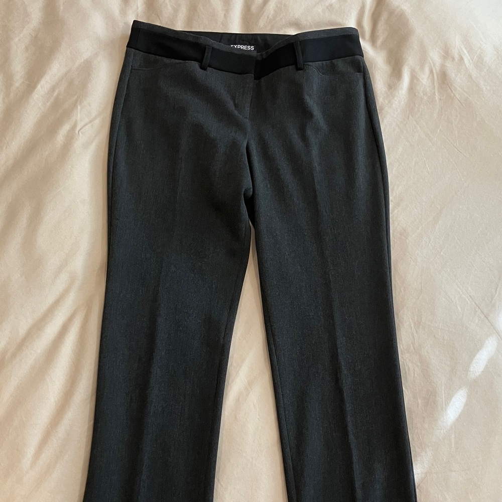 Express Gray Dress Editor Pants